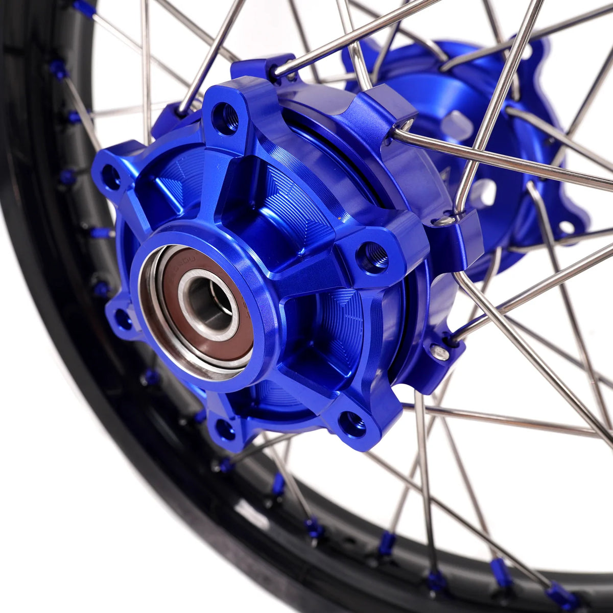 ROUE AV & AR CHAMBRE A AIR KKE RACING YAMAHA TENERE 700 (2019- ) - BLEU