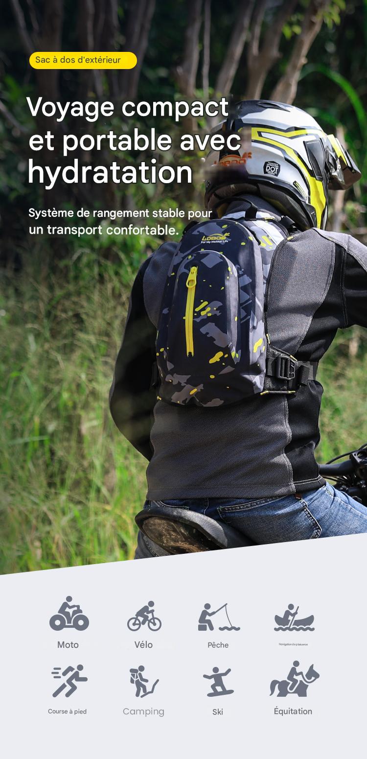 SAC A DOS HYDRATATION CAMEL BAG LOBOO