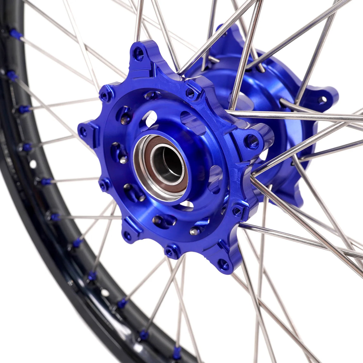 ROUE AV & AR CHAMBRE A AIR KKE RACING YAMAHA TENERE 700 (2019- ) - BLEU