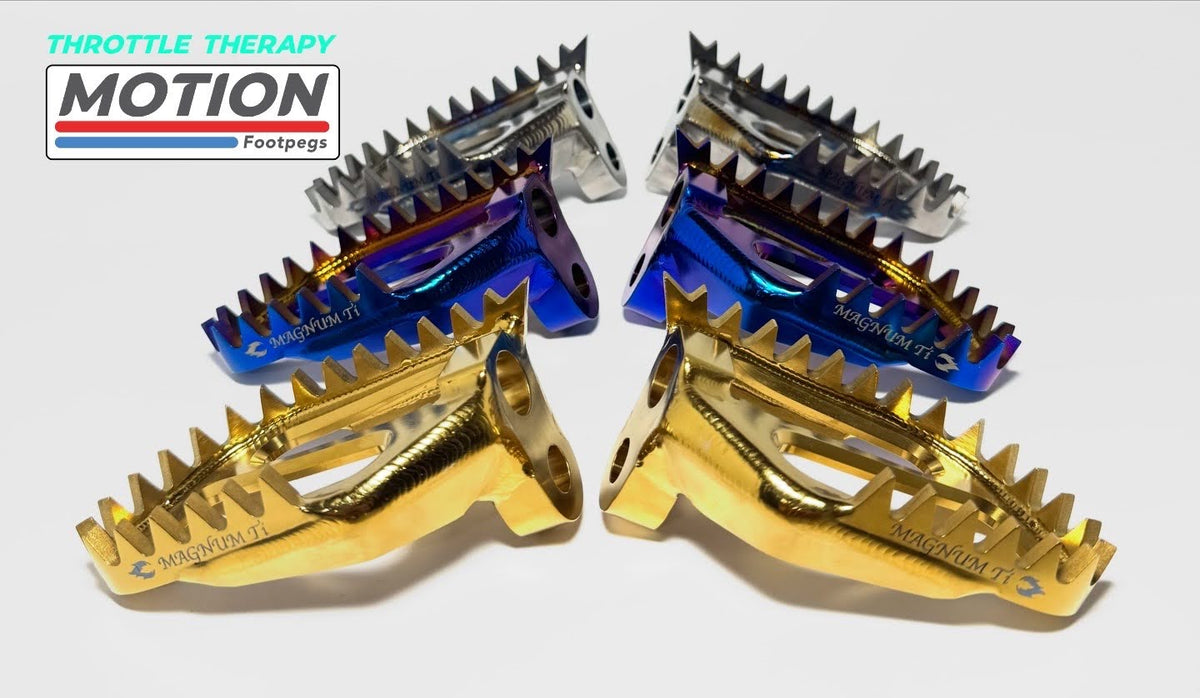 REPOSE-PIEDS FLEX-MOUNT MOTION FACTORY RACING SUZUKI RM-Z 250 / 450 2010+ (SZR)