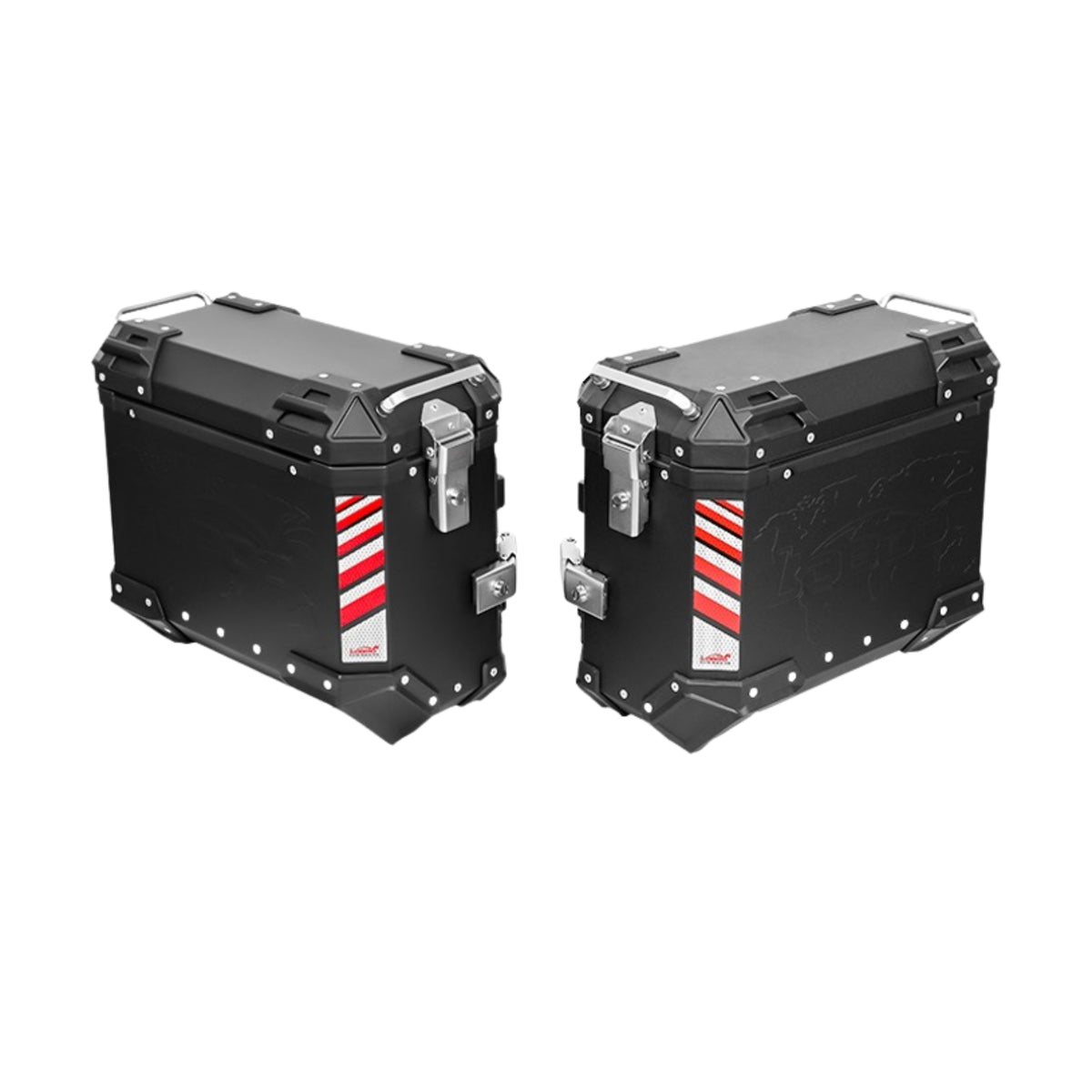 Valise aluminium Pike Tracker Loboo 35L+35L Honda CB 500 X (2019- )
