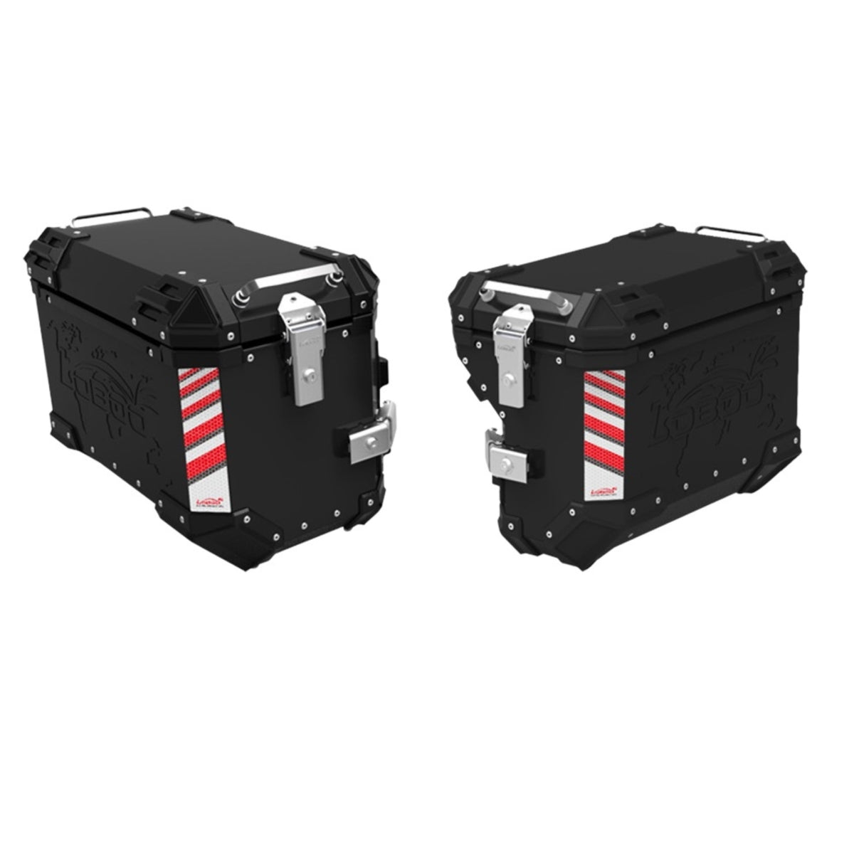 Valise aluminium Pike Tracker Loboo 38L+45L BMW S1000XR (2021- )
