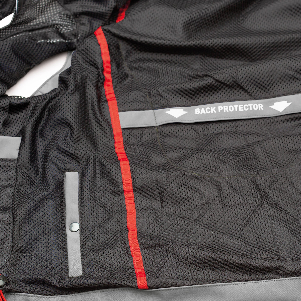 VESTE TUR J-THREE ARM LINK - Gris clair / Rouge