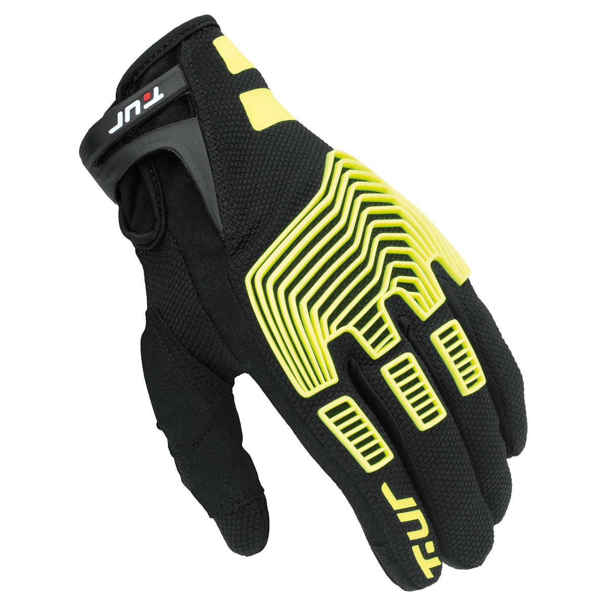 GANTS TUR G-THREE - Noir / Jaune fluo