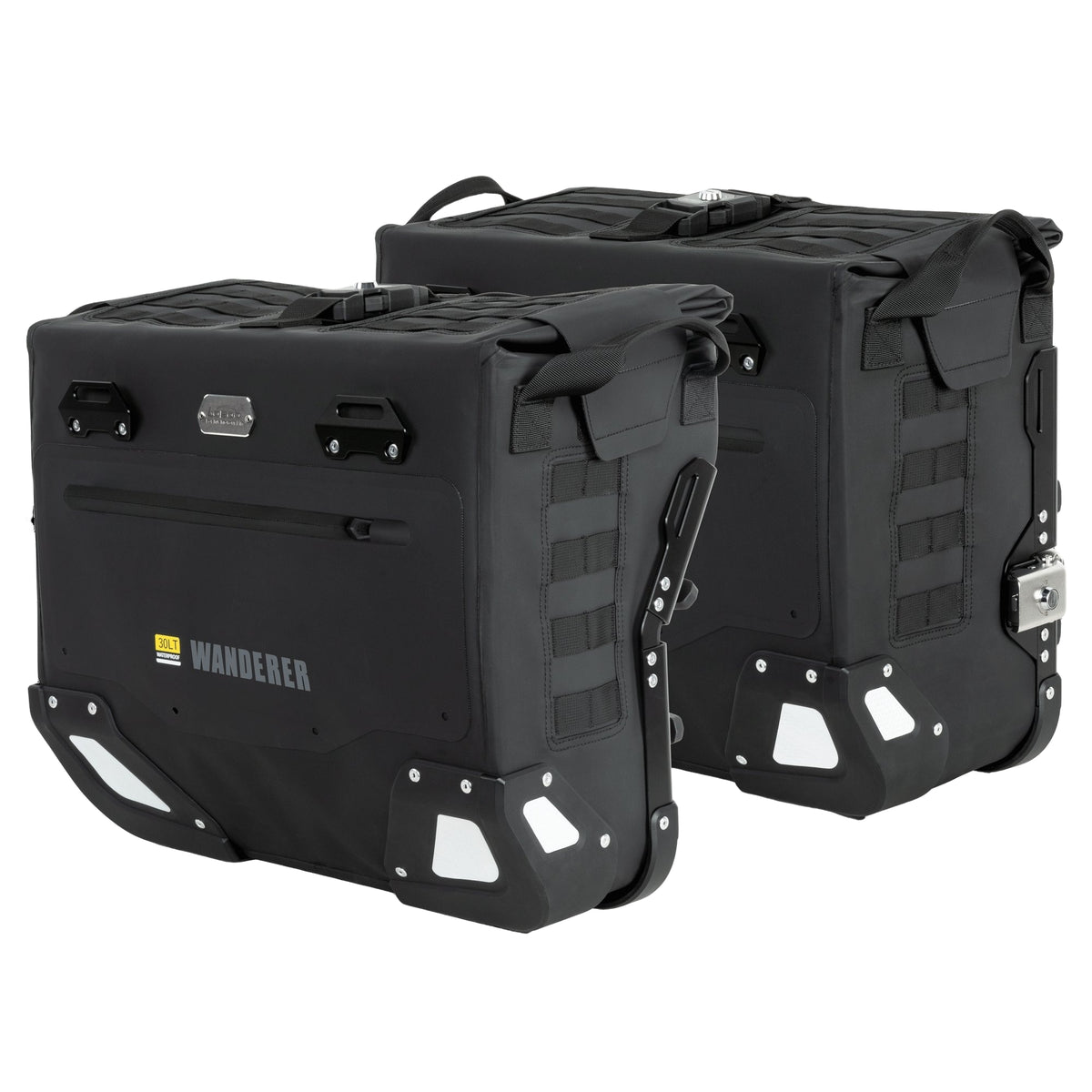 Valise Semi rigide Wanderer Loboo 30L+40L TRIUMPH TIGER 900 Rally Pro (2021- )
