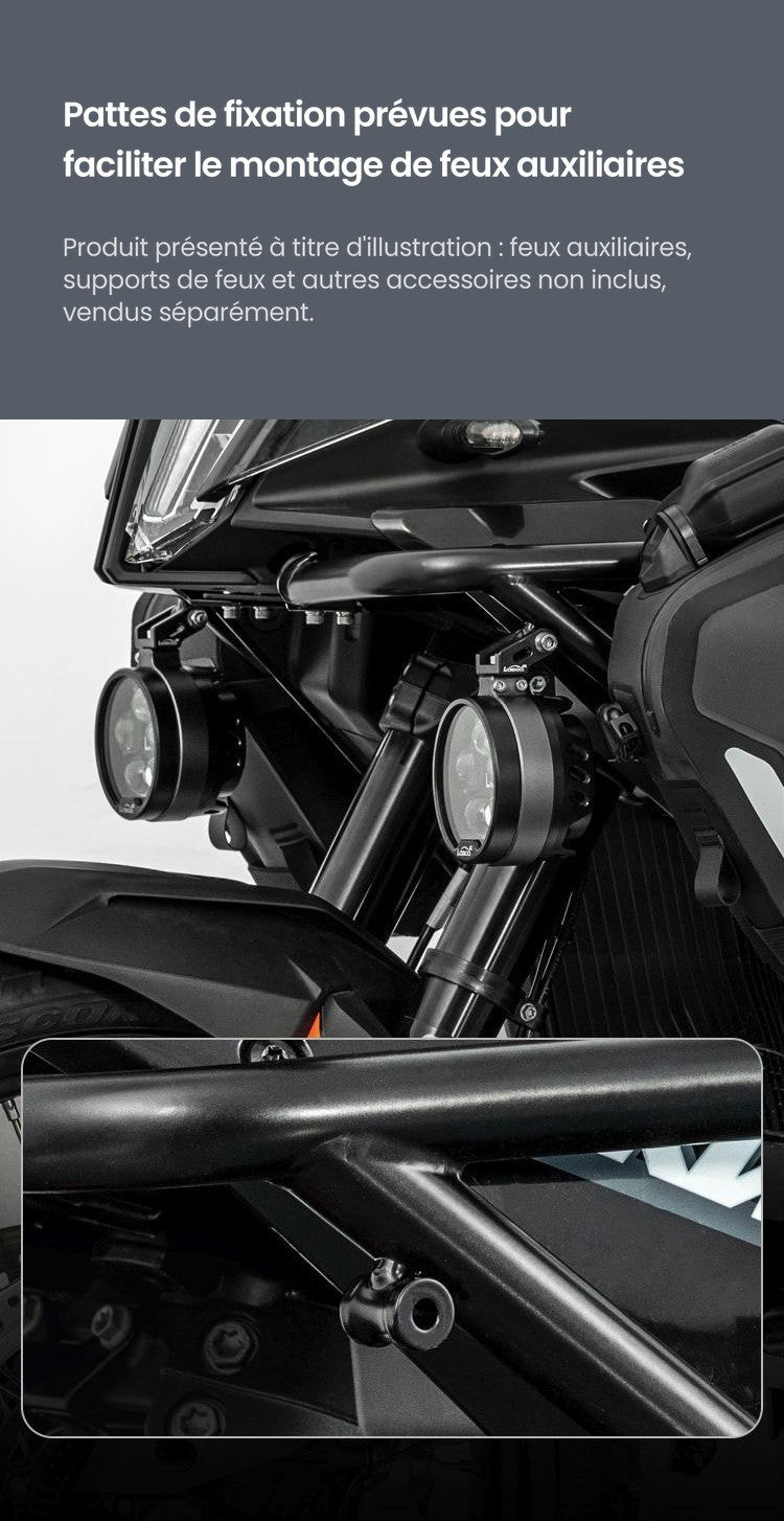 CRASH BAR BAS + SABOT MOTEUR LOBOO KTM 790 ADVENTURE R (2019-2022)