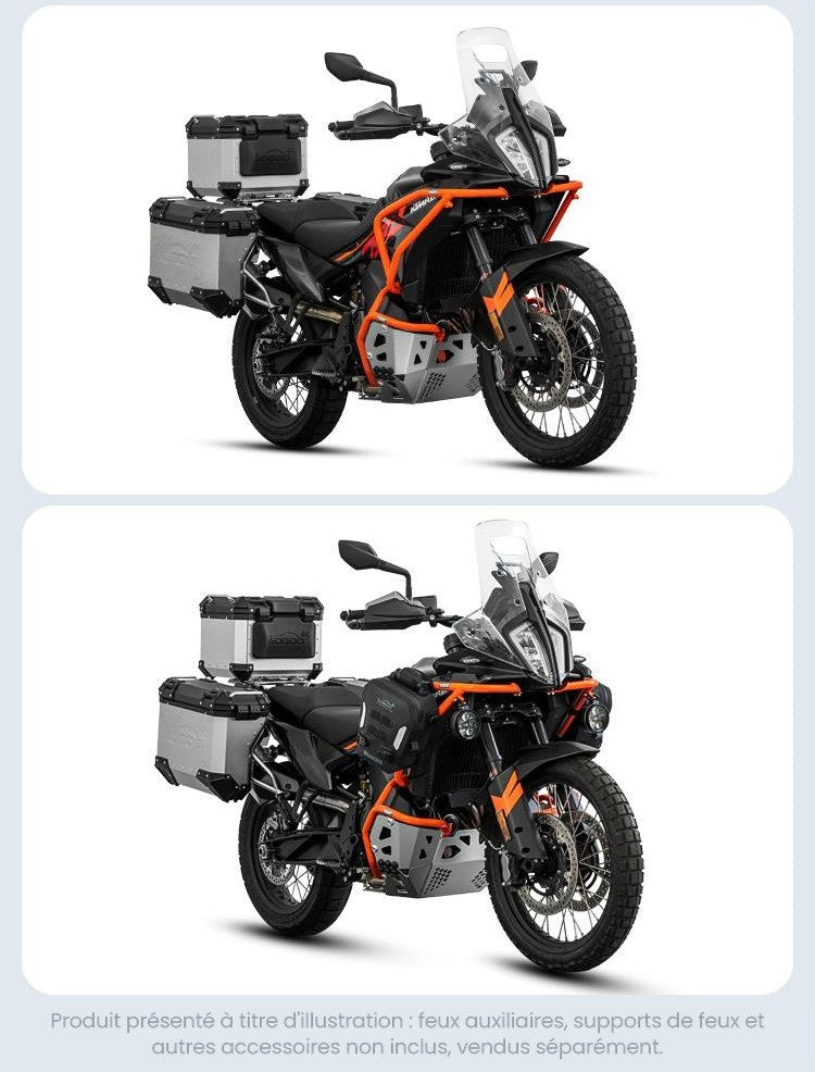 CRASH BAR BAS + SABOT MOTEUR LOBOO KTM 790 ADVENTURE R (2019-2022)