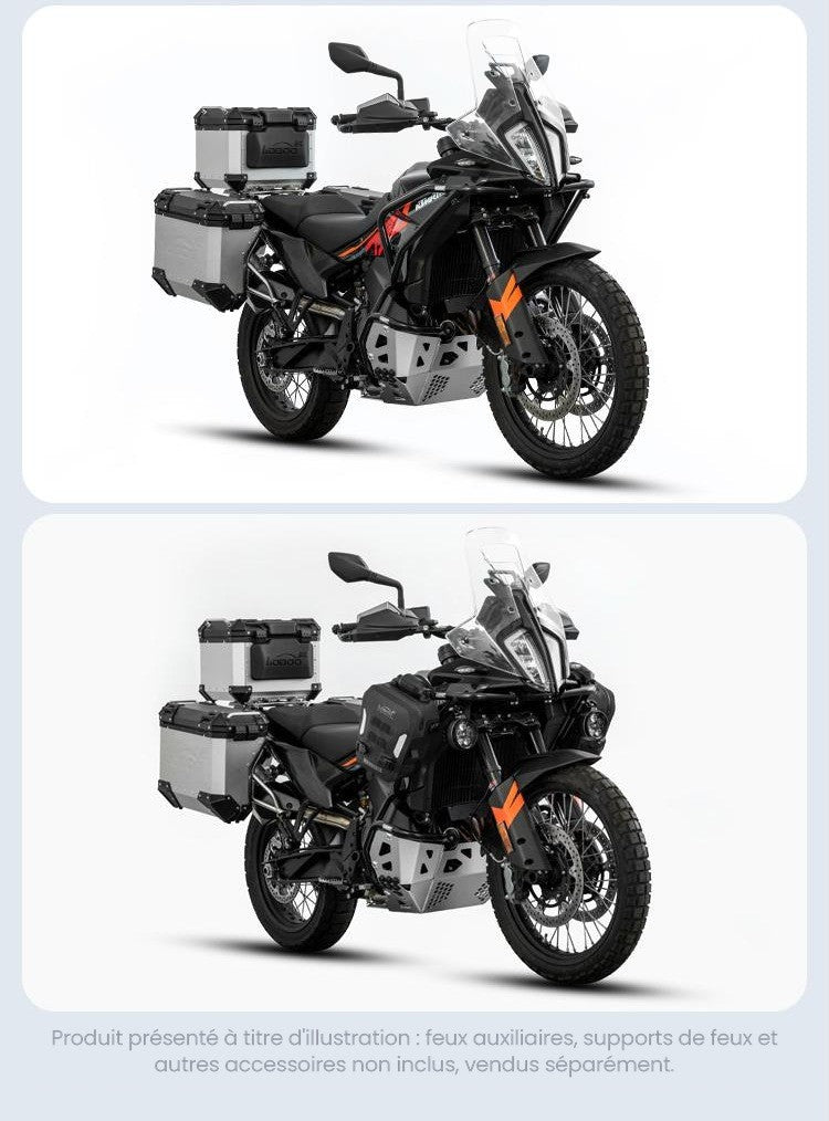 CRASH BAR BAS + SABOT MOTEUR LOBOO KTM 790 ADVENTURE R (2019-2022)