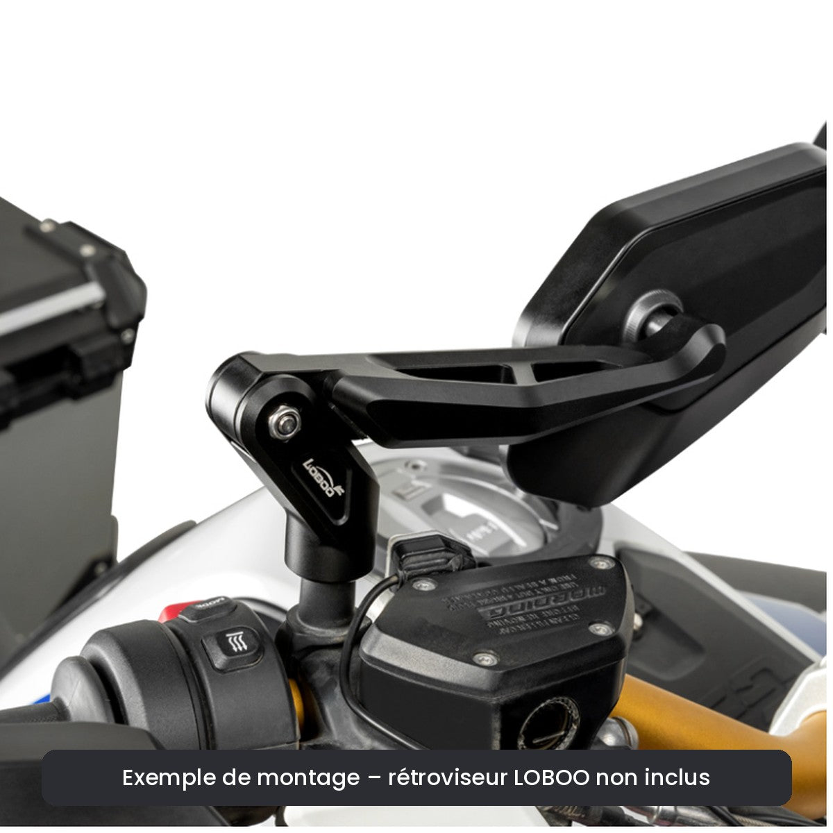 KIT DE MONTAGE RÉTROVISEUR LOBOO SUZUKI V-STROM 650 (2013- )