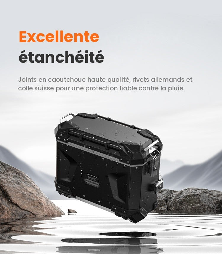 Valise aluminium Conqueror Loboo 30L+35L Triumph Tiger 900 Rally Pro (2020- )