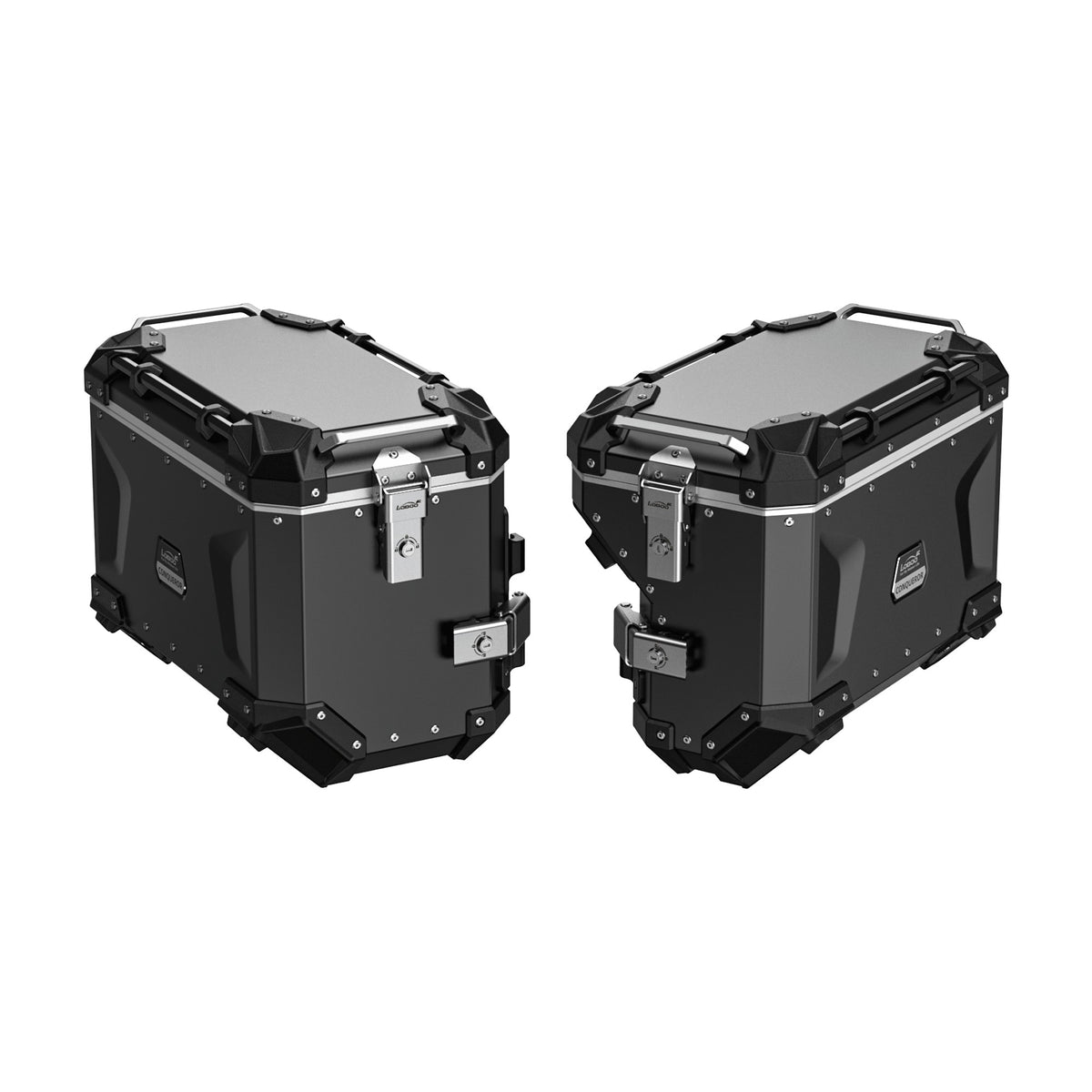 Valise aluminium Conqueror Loboo 38L+45L BMW S1000XR (2021- )