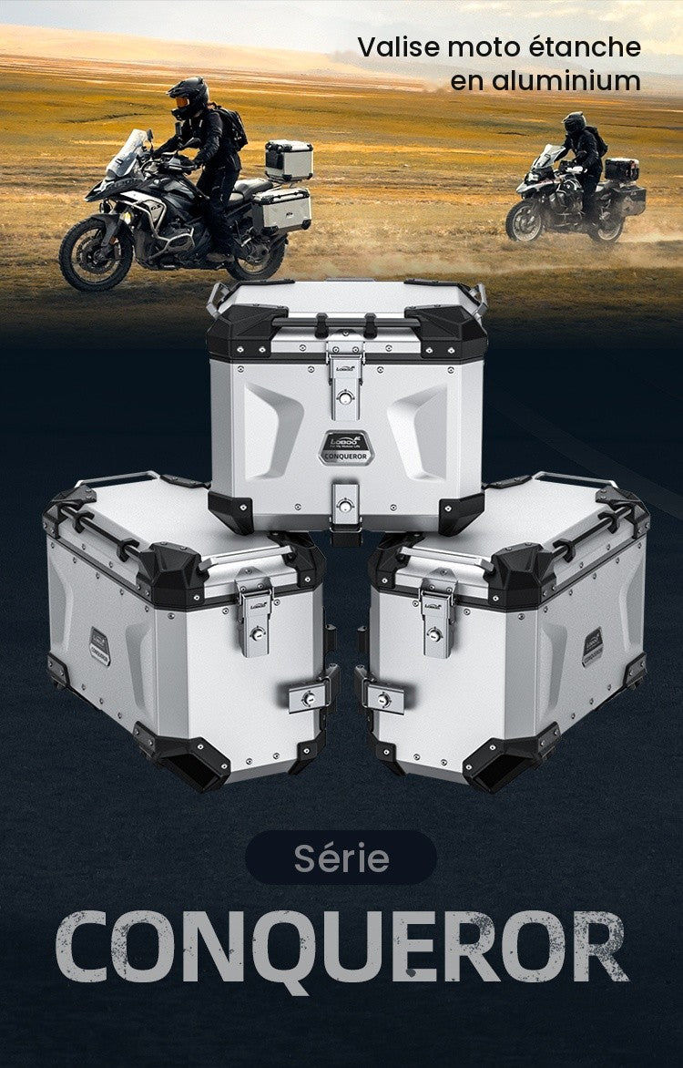 Valise aluminium Conqueror Loboo 45L+45L BMW R 1300 GS (2023- )