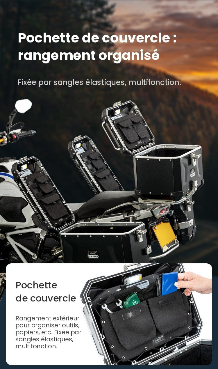 Valise aluminium Conqueror Loboo 45L+45L BMW R 1300 GS (2023- )