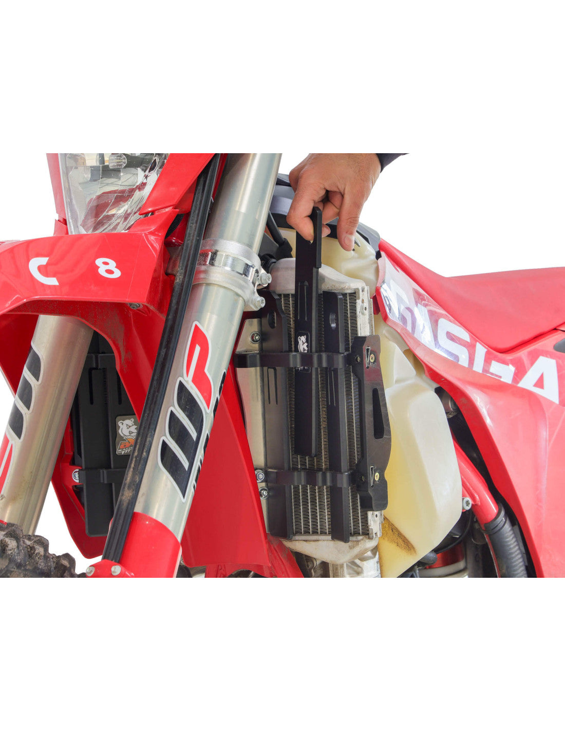 PROTECTIONS DE RADIATEURS FAST-CLEANING AXP RACING GAS GAS EX 300 (2024-2026)