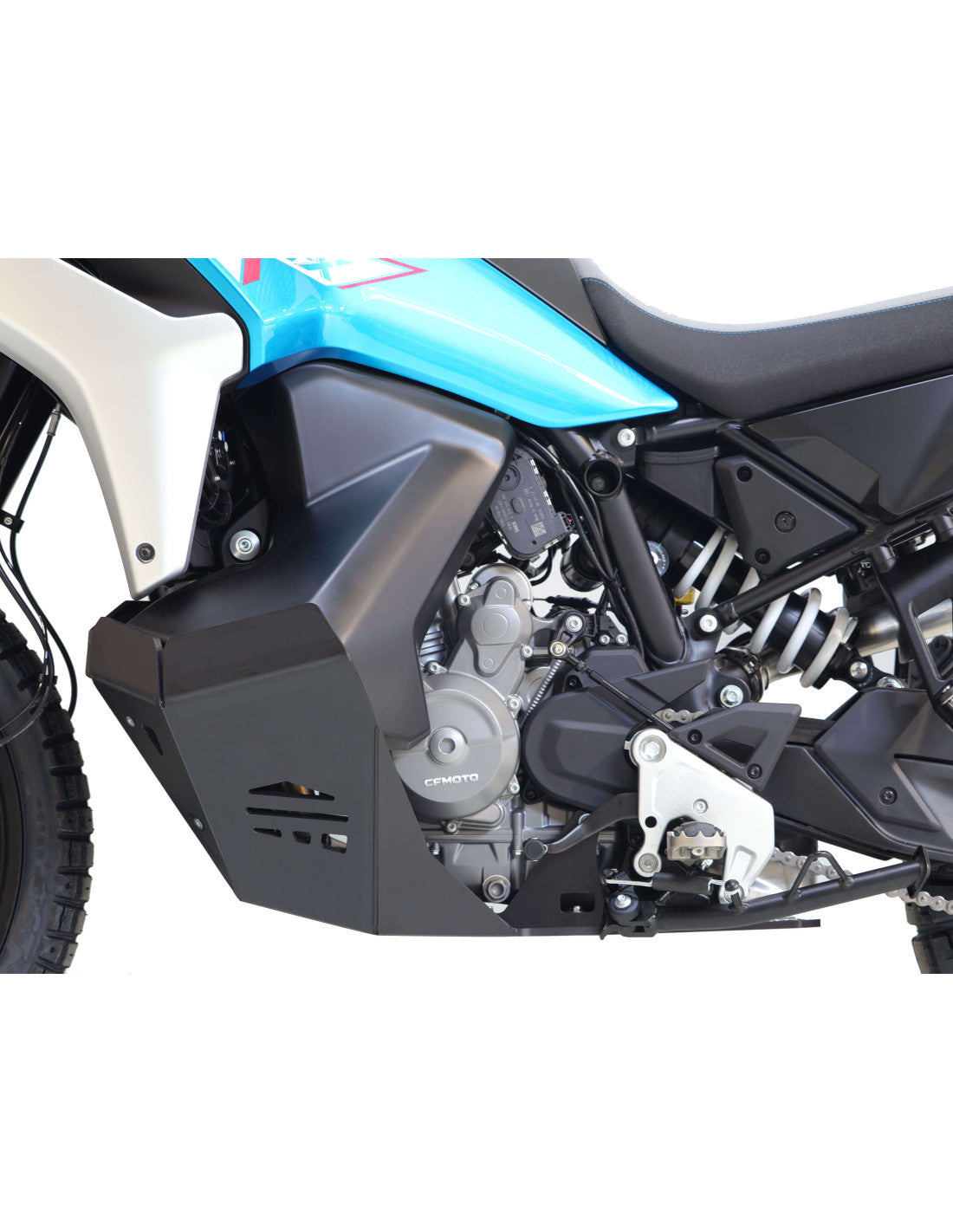 SABOT ADVENTURE PEHD 8MM AXP RACING CF MOTO 800 MT-X (2025-2026)