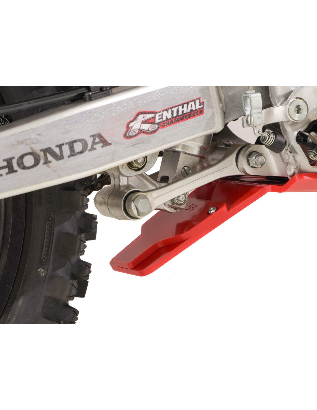 SABOT HARD ENDURO PEHD 8MM AVEC PROTECTION DE BIELLETTE AXP RACING HONDA CRF 450 RX (2025-2026)