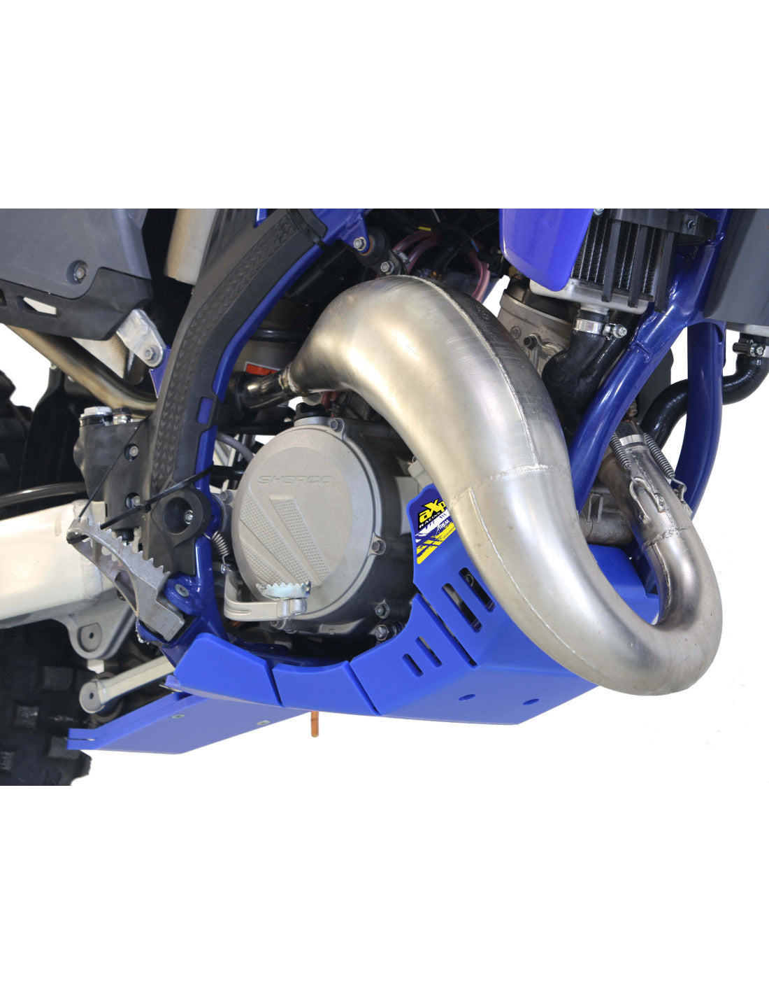 SABOT HARD ENDURO PEHD 8MM AVEC PROTECTION DE BIELLETTE AXP RACING SHERCO SE 125 FACTORY (2025-2026)