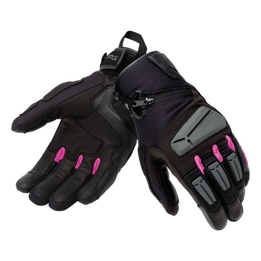 GANTS TUR G-FOUR FEMME - Noir / Fuchsia