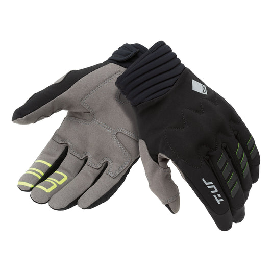 GANTS TUR G-SIX PRO - Noir / Jaune fluo