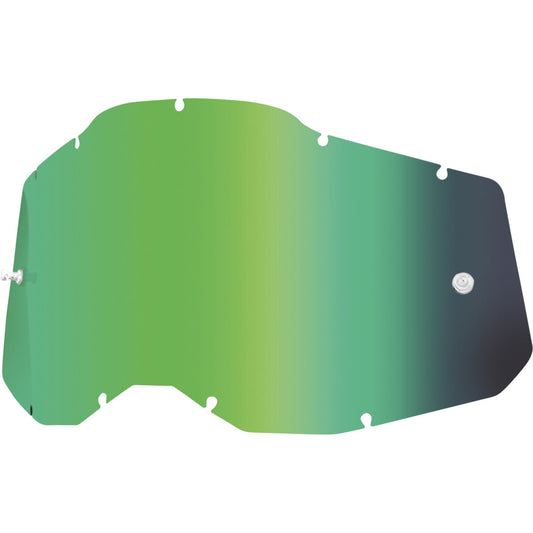 100% RC2/AC2/ST2 REPLACEMENT - SHEET MIRROR GREEN LENS