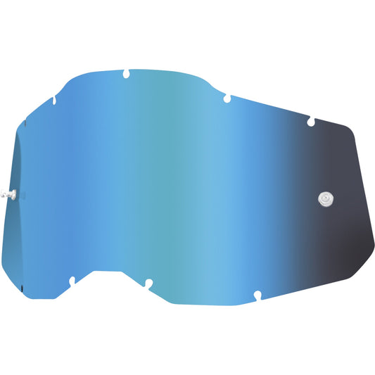 100% RC2/AC2/ST2 REPLACEMENT - SHEET MIRROR BLUE LENS