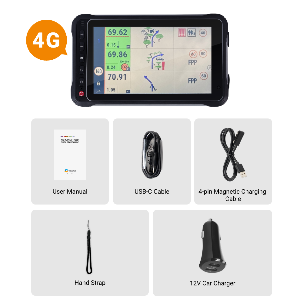 Tablette De Navigation Hugerock X72