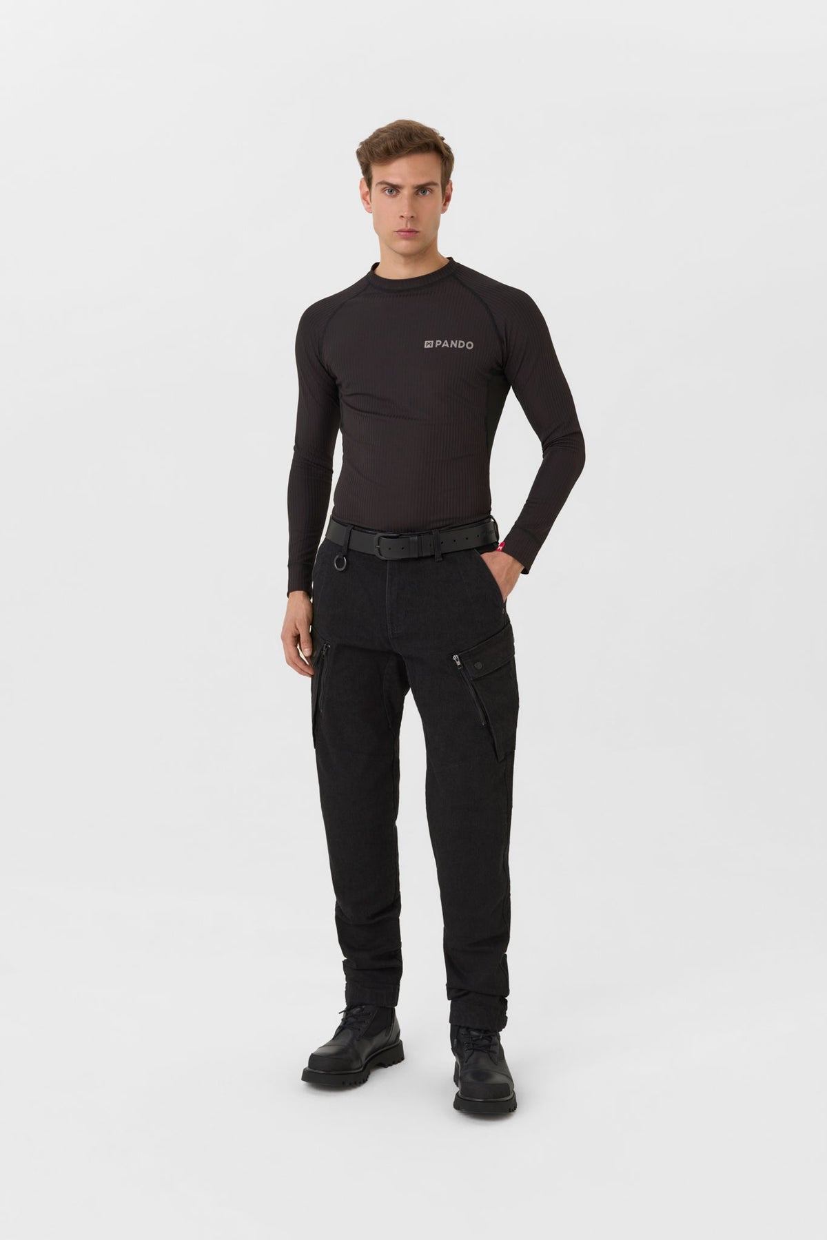 SOUS-VÊTEMENT PANDO MOTO VAPOR BLACK - Noir