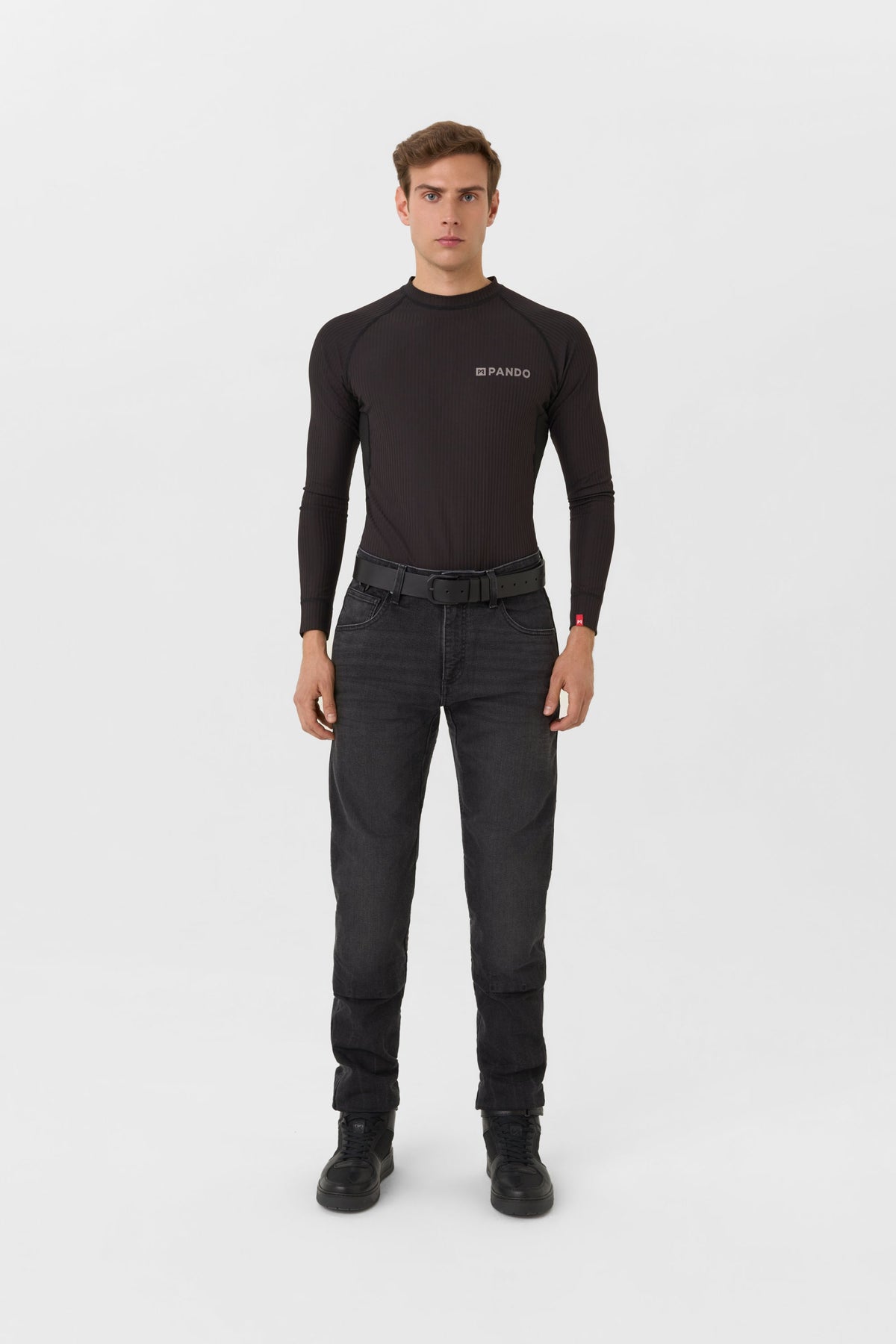 SOUS-VÊTEMENT PANDO MOTO VAPOR BLACK - Noir