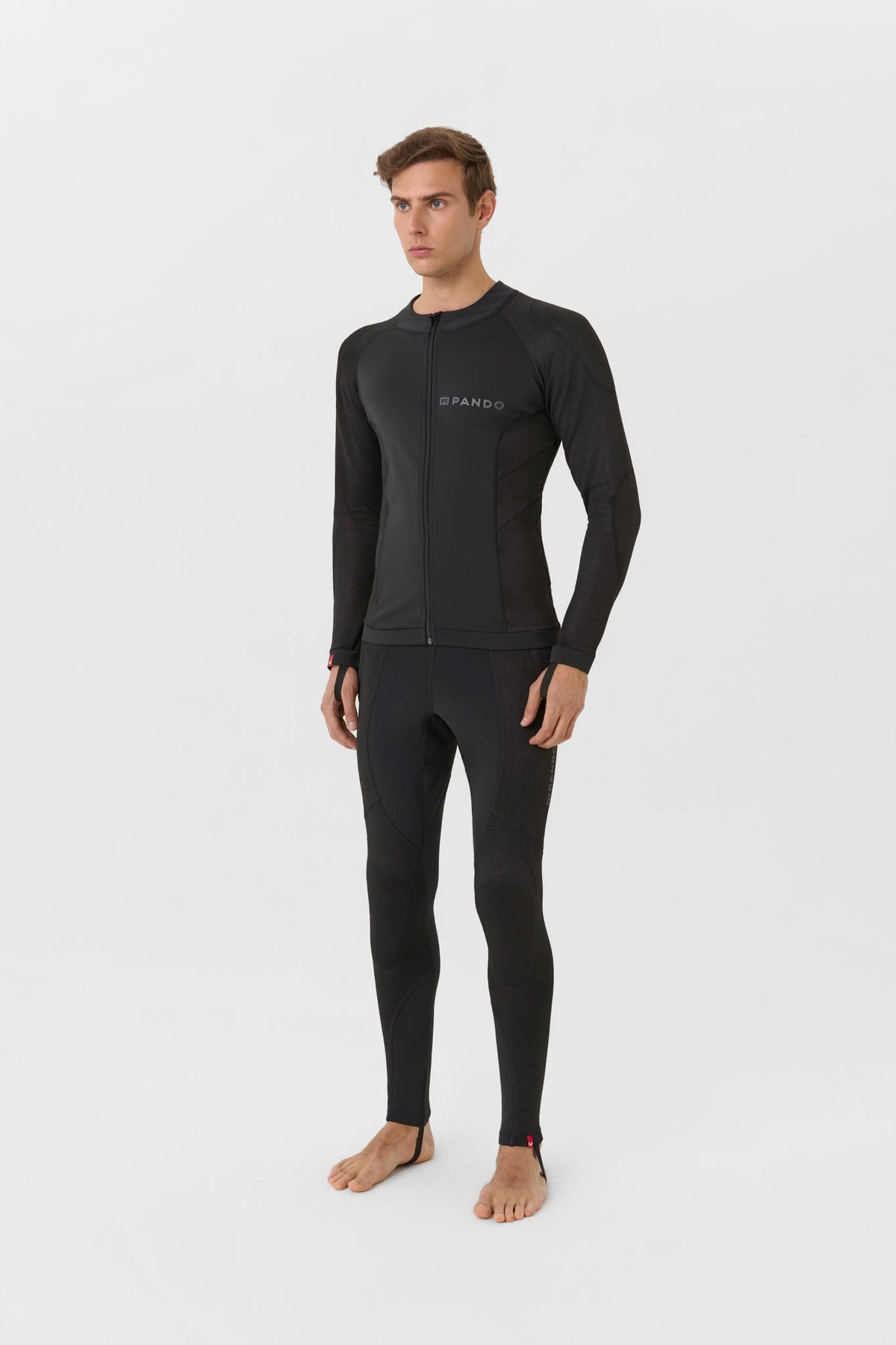 LEGGING PANDO MOTO SKIN UH AAA - Noir