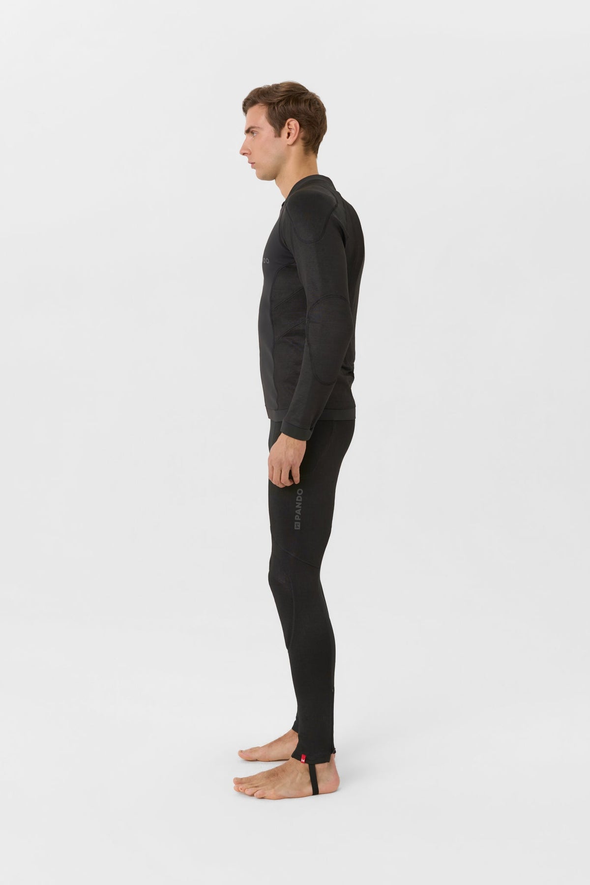 LEGGING PANDO MOTO SKIN UH AAA - Noir