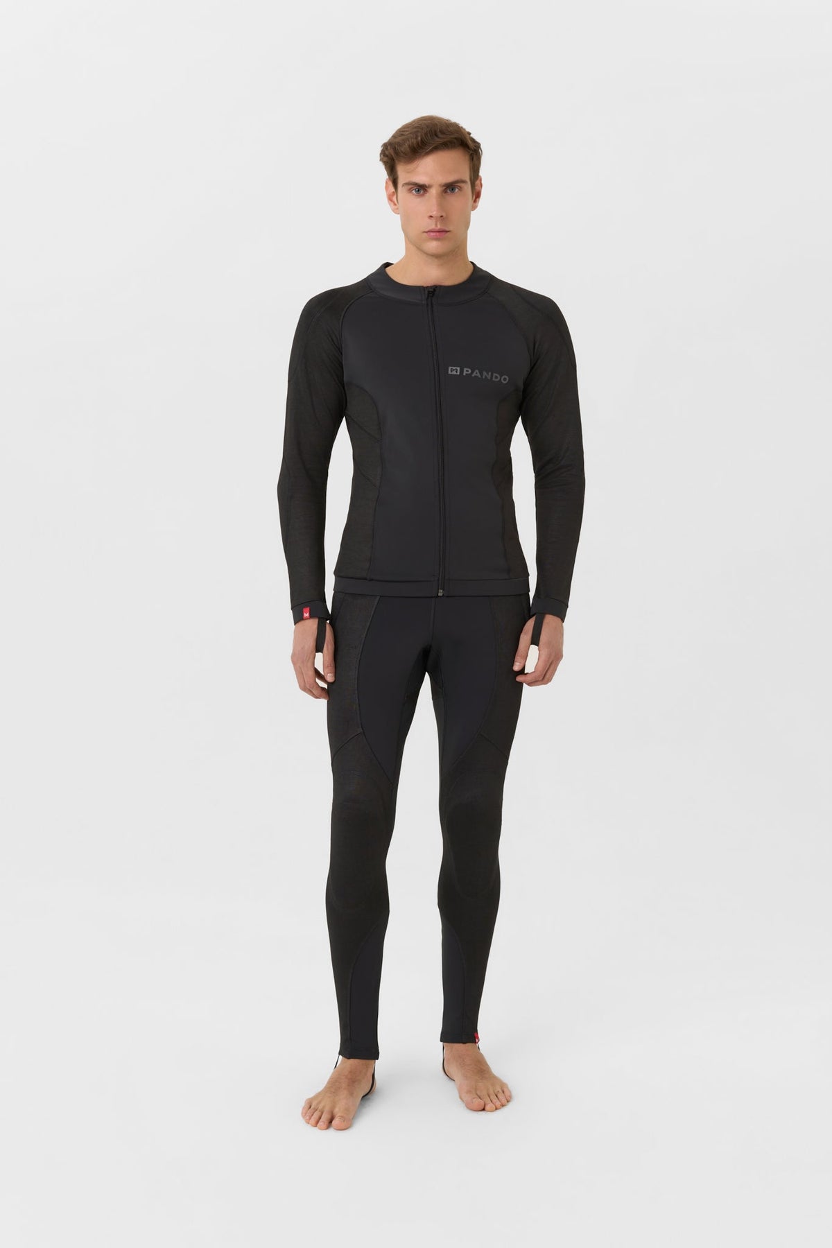 LEGGING PANDO MOTO SKIN UH AAA - Noir