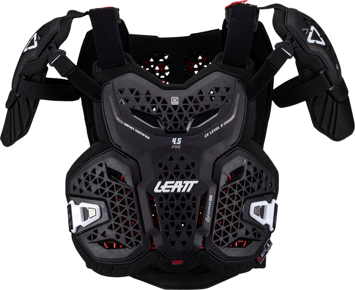 LEATT CHEST PROTECTOR 4.5 PRO EVO V25 BLACK