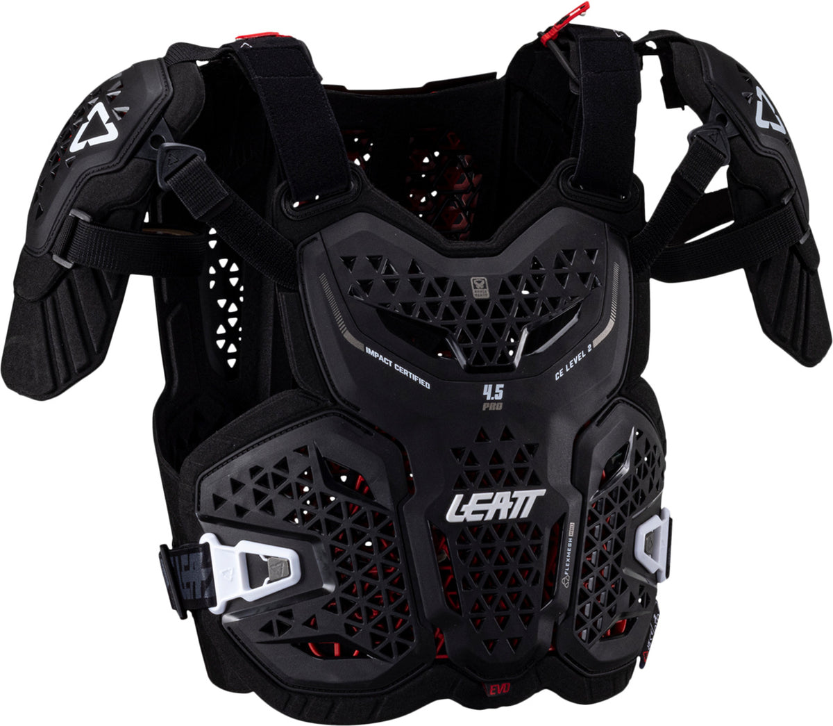 LEATT CHEST PROTECTOR 4.5 PRO EVO V25 BLACK