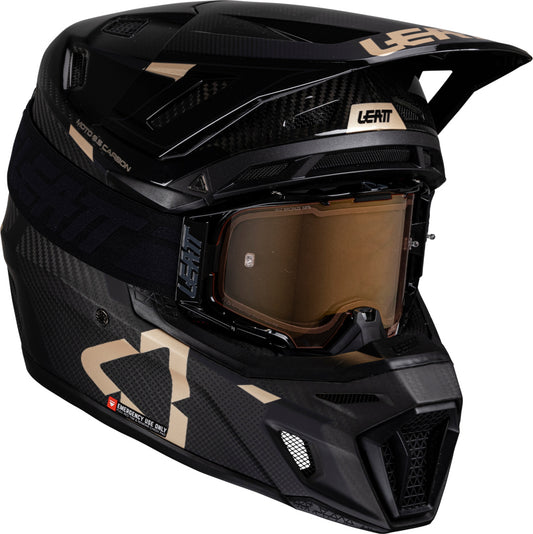 LEATT HELMET KIT MOTO 9.5 V25 CARBONE
