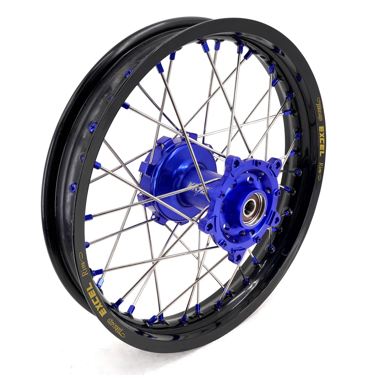 ROUE AV & AR CHAMBRE A AIR KKE RACING YAMAHA TENERE 700 (2019- ) - BLEU