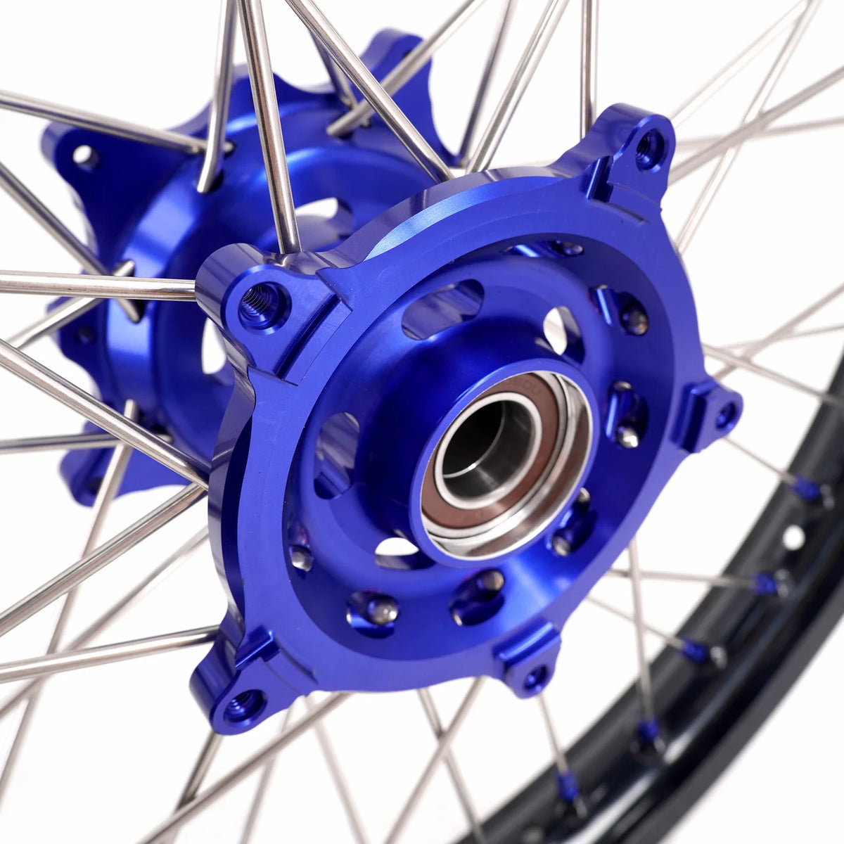 ROUE AV & AR CHAMBRE A AIR KKE RACING YAMAHA TENERE 700 (2019- ) - BLEU