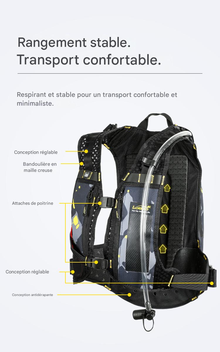 SAC A DOS HYDRATATION CAMEL BAG LOBOO