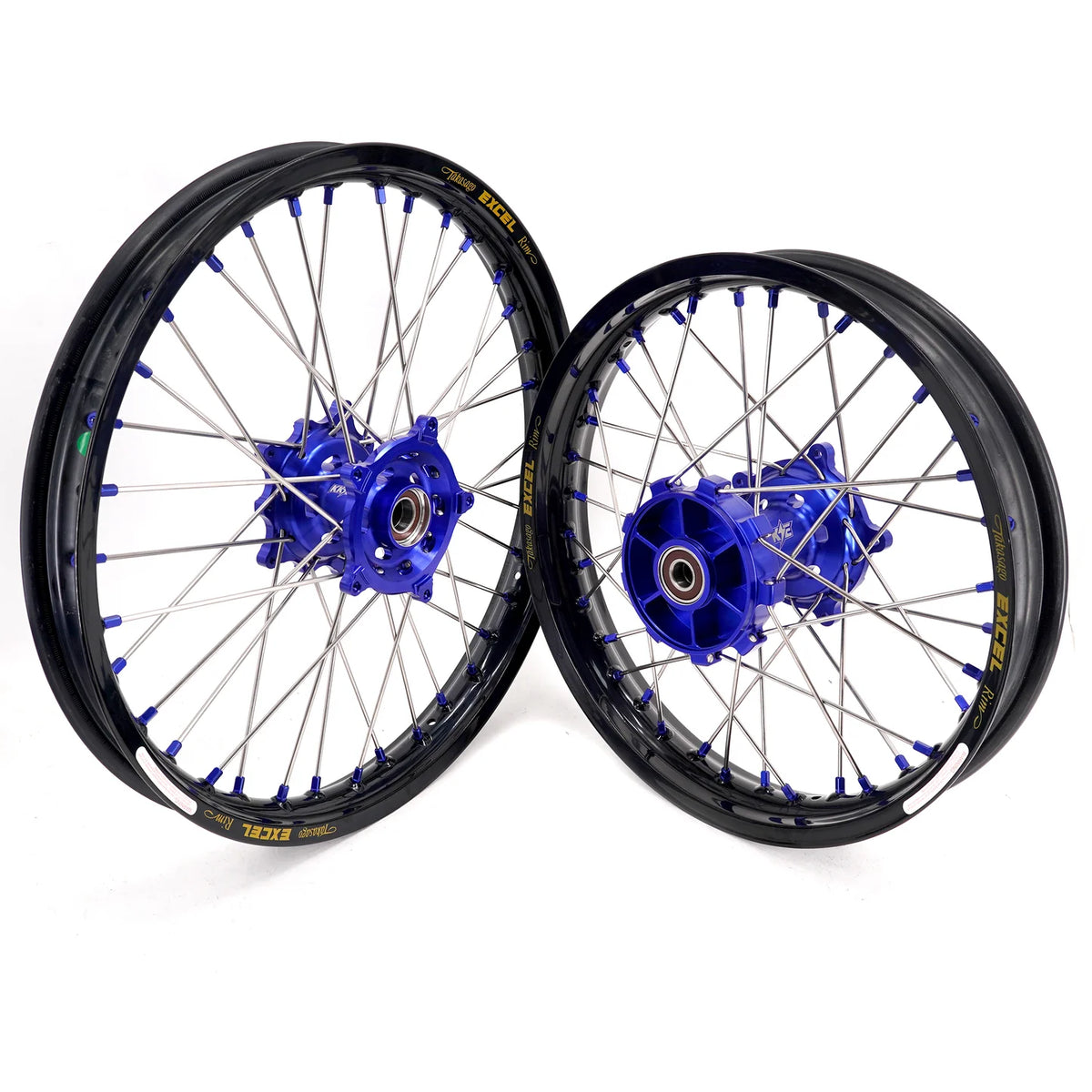ROUE AV & AR CHAMBRE A AIR KKE RACING YAMAHA TENERE 700 (2019- ) - BLEU