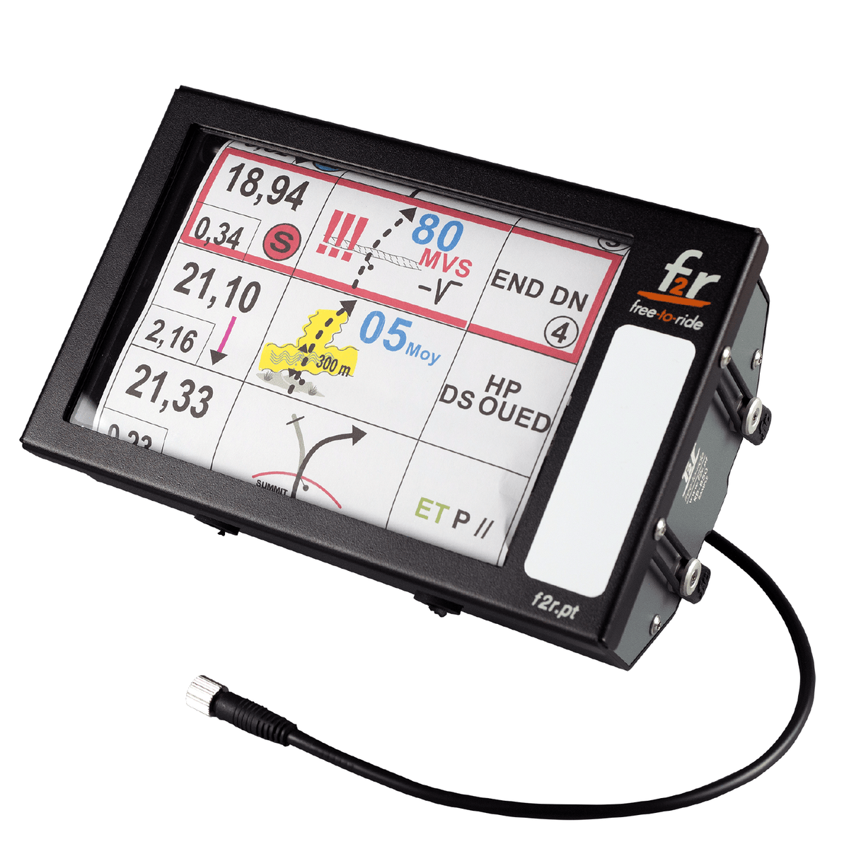 PLATINE ROADBOOK F2R & ICO ARX POUR TOUR RALLY
