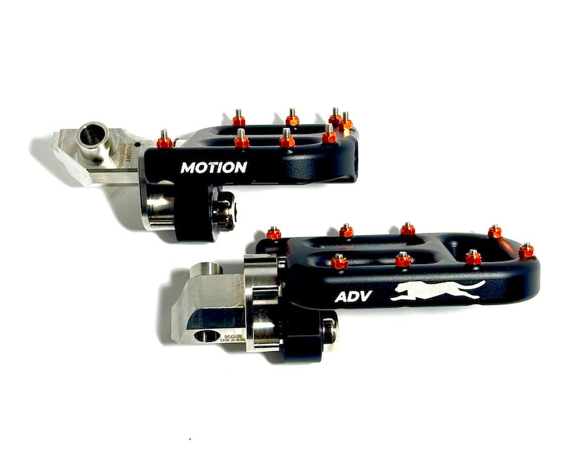 REPOSE-PIEDS FLEX-MOUNT MOTION FACTORY RACING SUZUKI RM-Z 250 / 450 2010+ (SZR)