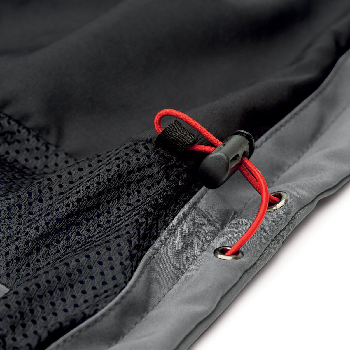 VESTE TUR J-THREE ARM LINK - Gris clair / Rouge