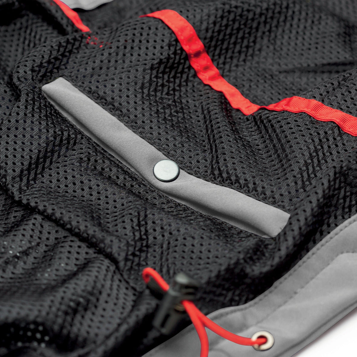 VESTE TUR J-THREE ARM LINK - Gris clair / Rouge