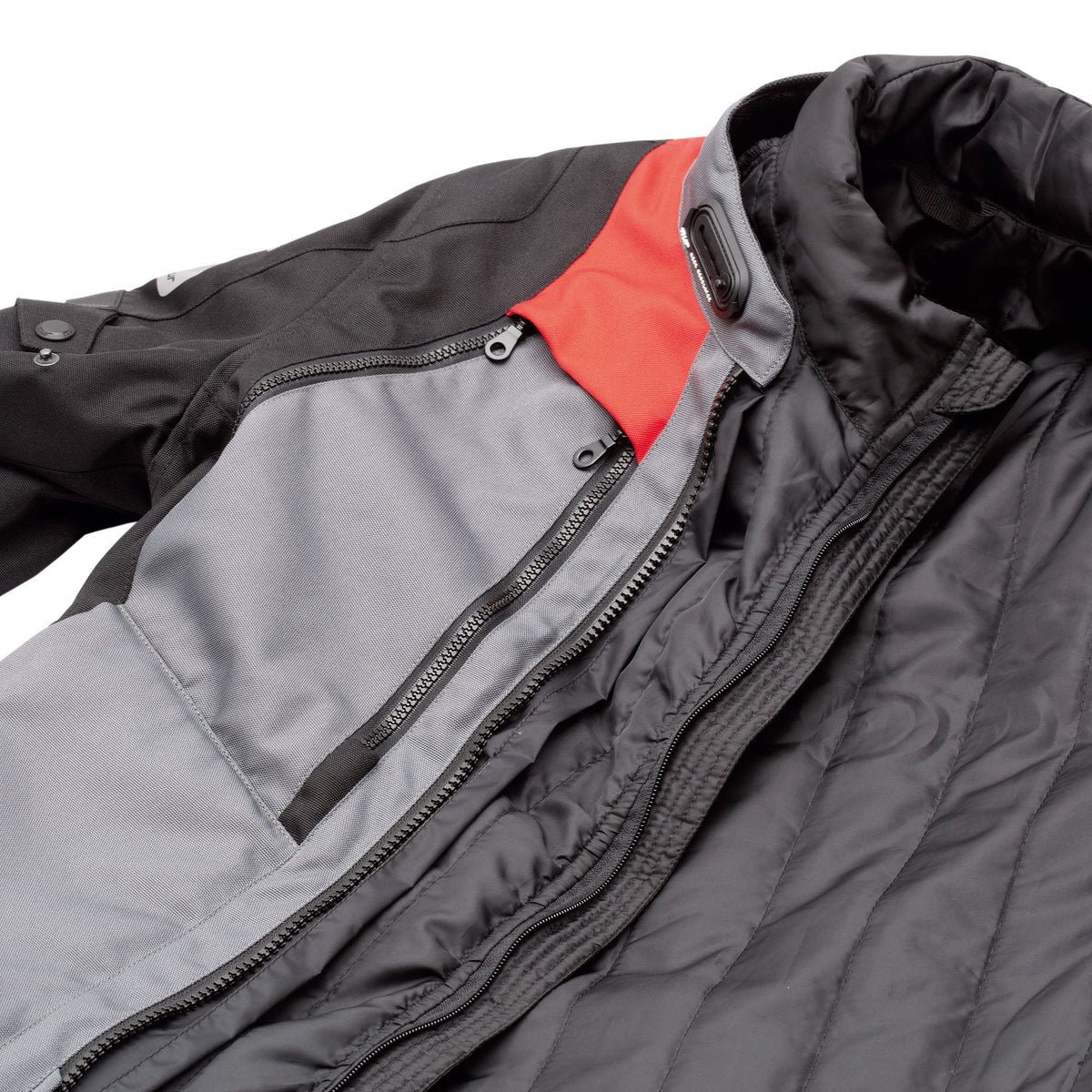 VESTE TUR NEVADA HYDROSCUD® - Anthracite / Rouge