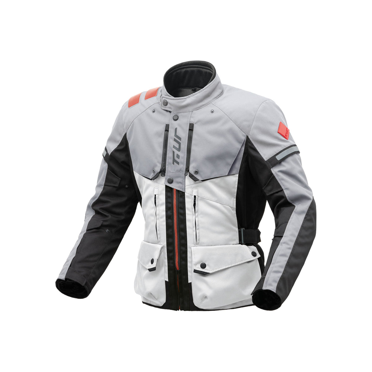 VESTE TUR WAYPOINT HYDROSCUD® - Blanc glace / Gris clair