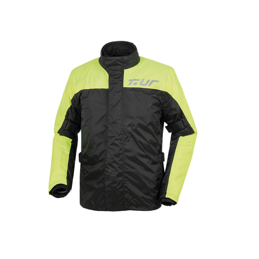 VESTE DE PLUIE TUR WP JACKET - Noir / Jaune fluo
