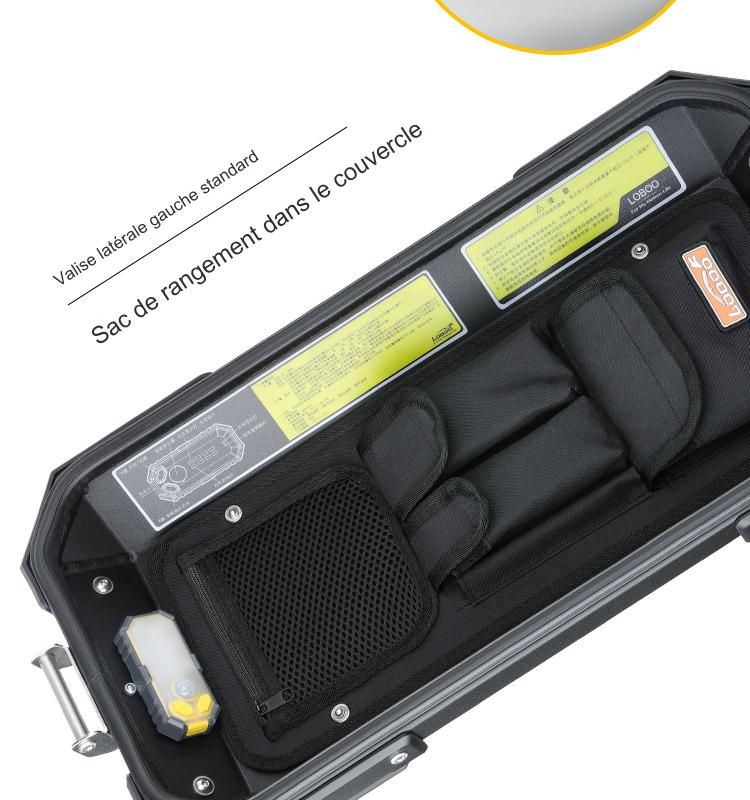 Valise aluminium Pike Tracker Loboo 45L+45L BMW R 1300 GS (2023- )