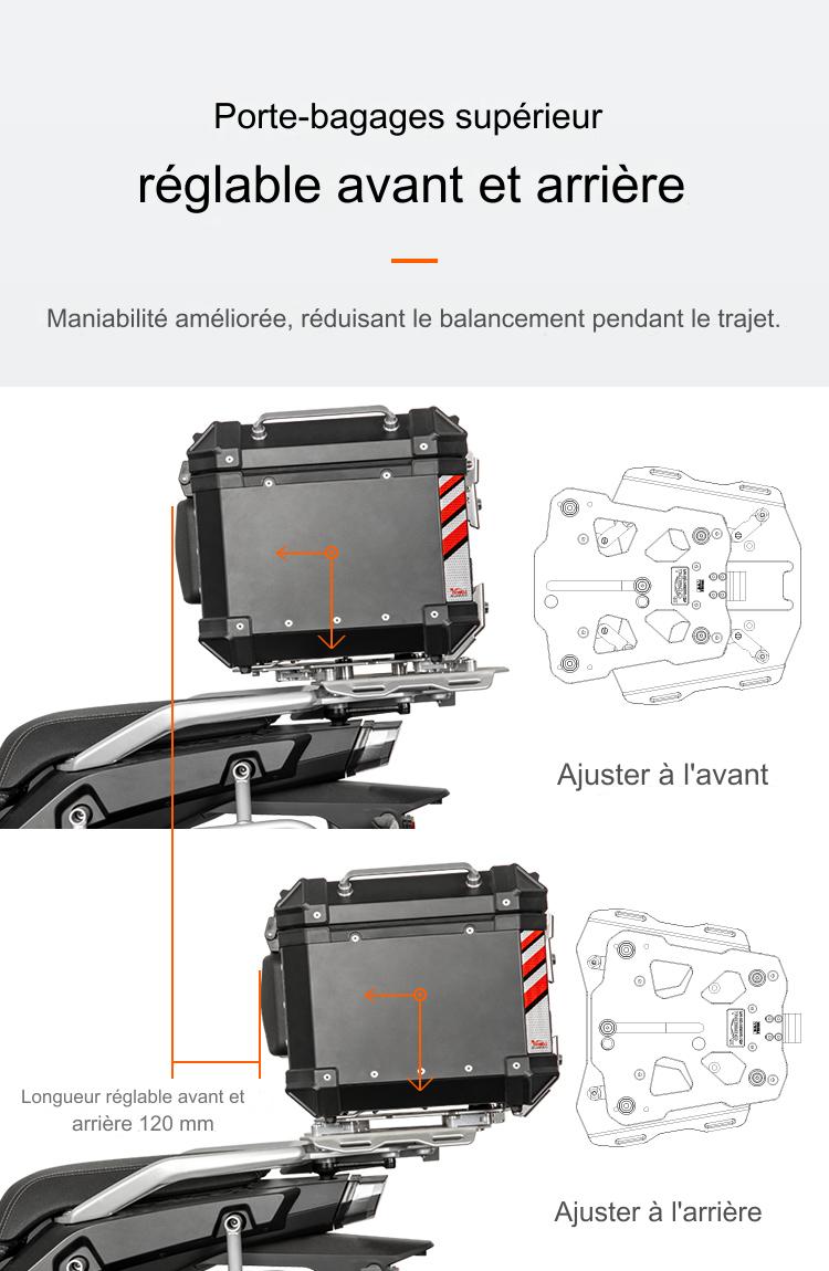 Valise aluminium Pike Tracker Loboo 45L+45L BMW R 1300 GS (2023- )