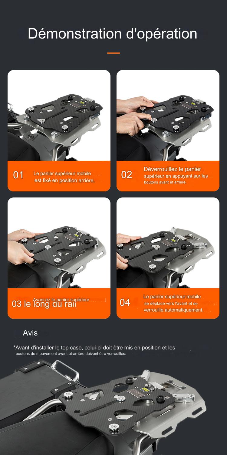 Valise aluminium Pike Tracker Loboo 45L+45L BMW R 1300 GS (2023- )