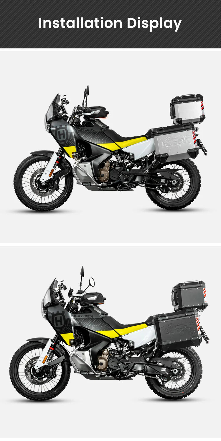 Valise aluminium Pike Tracker Loboo 45L+45L BMW R 1300 GS (2023- )