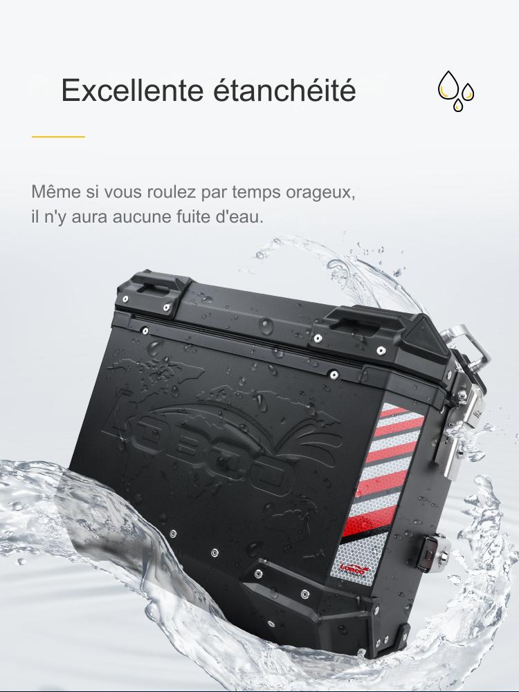 Valise aluminium Pike Tracker Loboo 45L+45L BMW R 1300 GS (2023- )